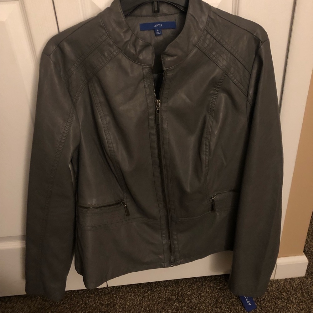 Leather jacket